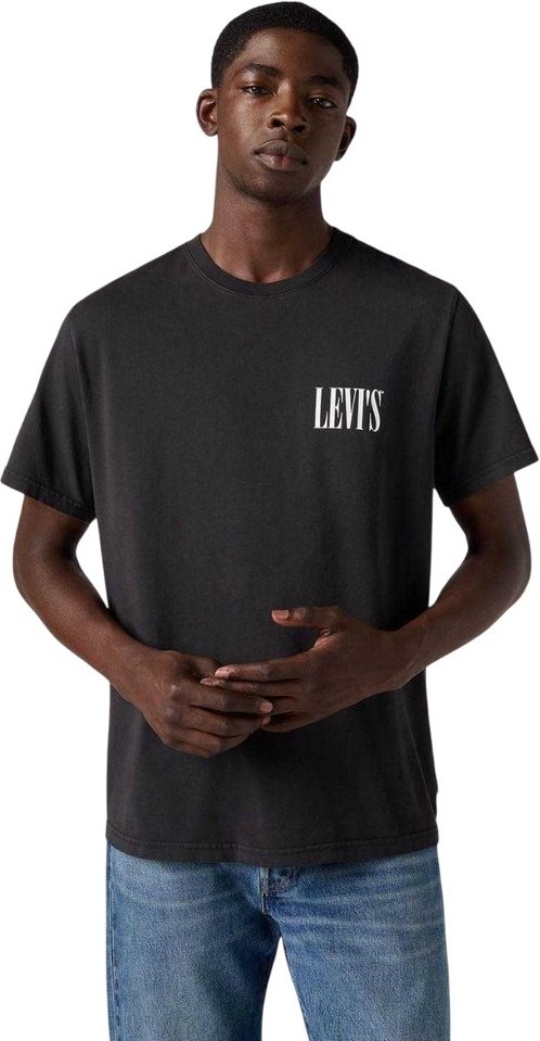 Levis - T-Shirt für Herren, leger (Schwarz)