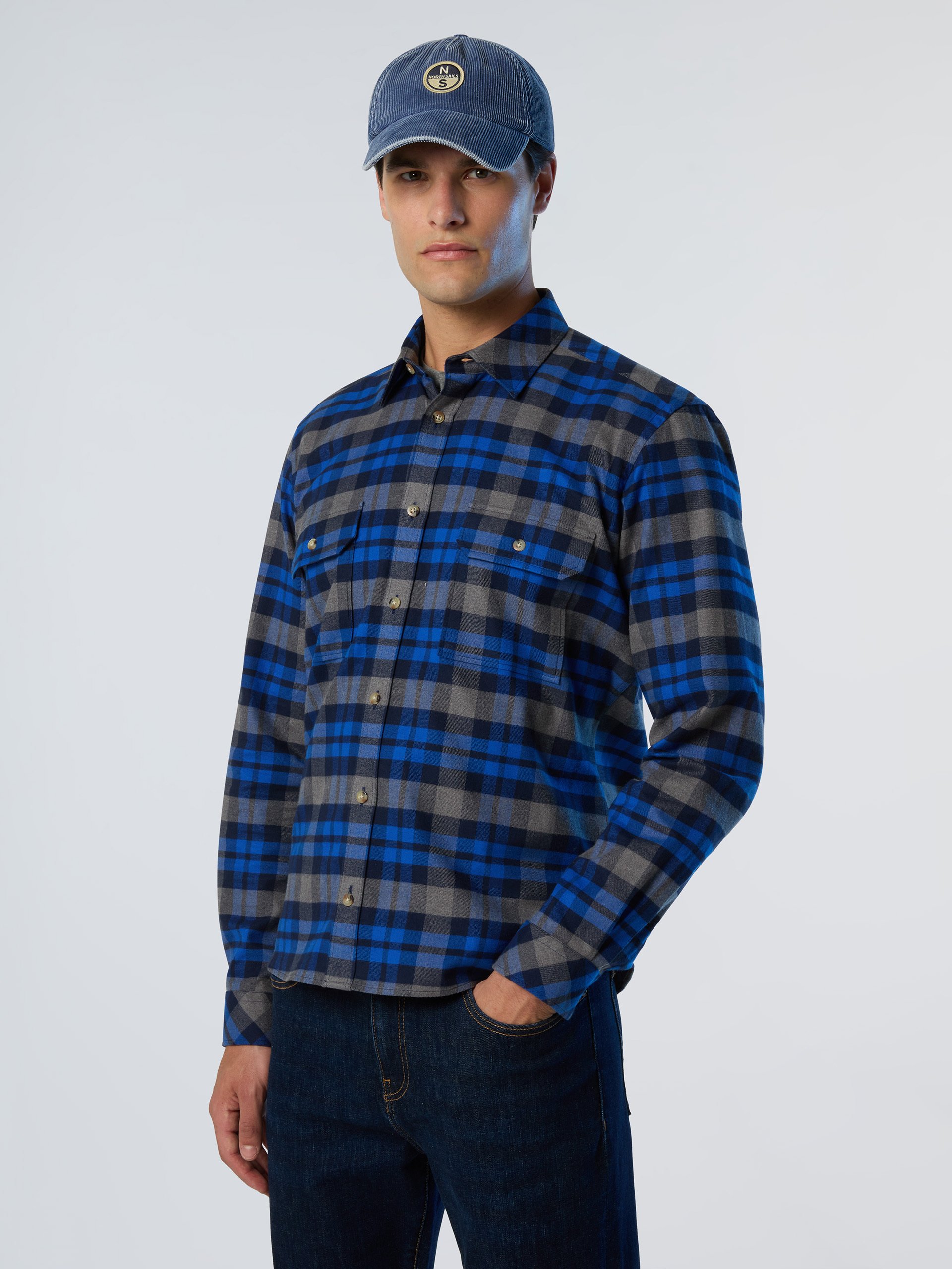 North Sails Hemd Karierter Flanell