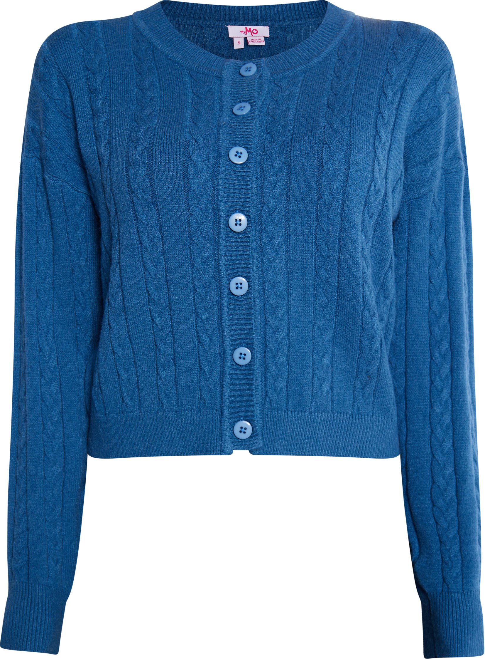 Mymo Strickjacke Damen Marine