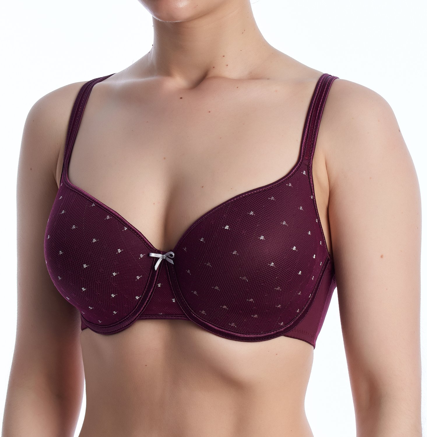 DALIA Damen Plus-Size Unterwired Gepolsteter BH