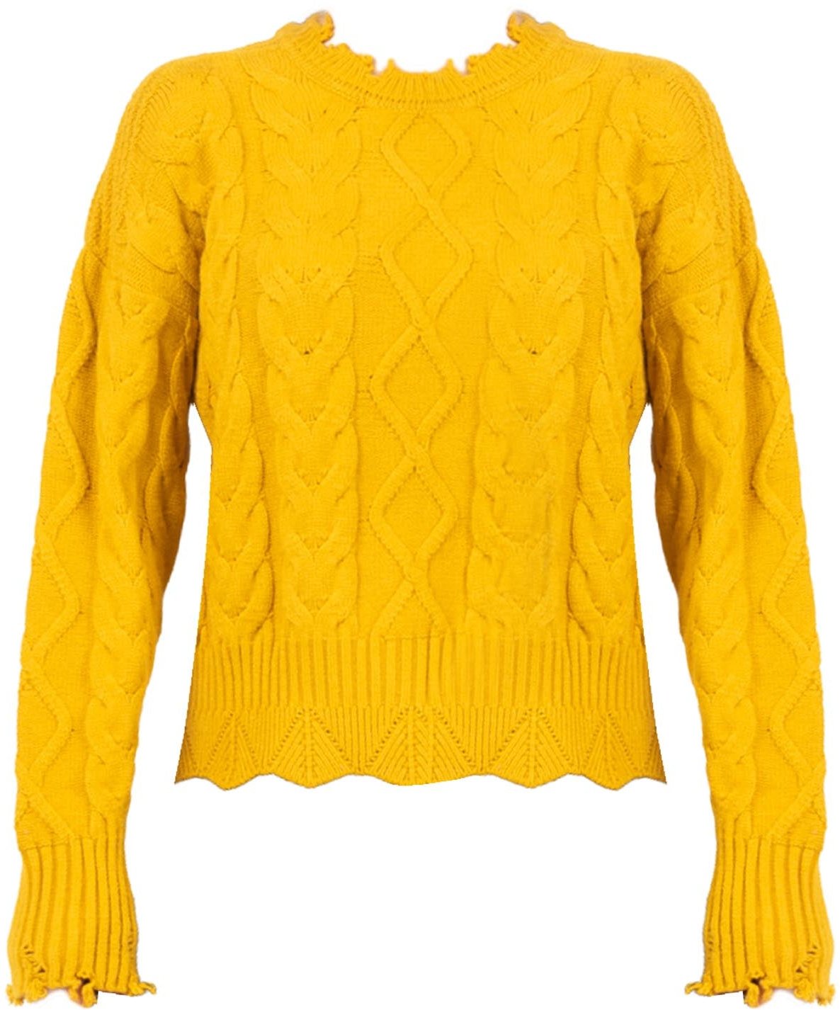 Pinko Pullover Chianti Damen gelb