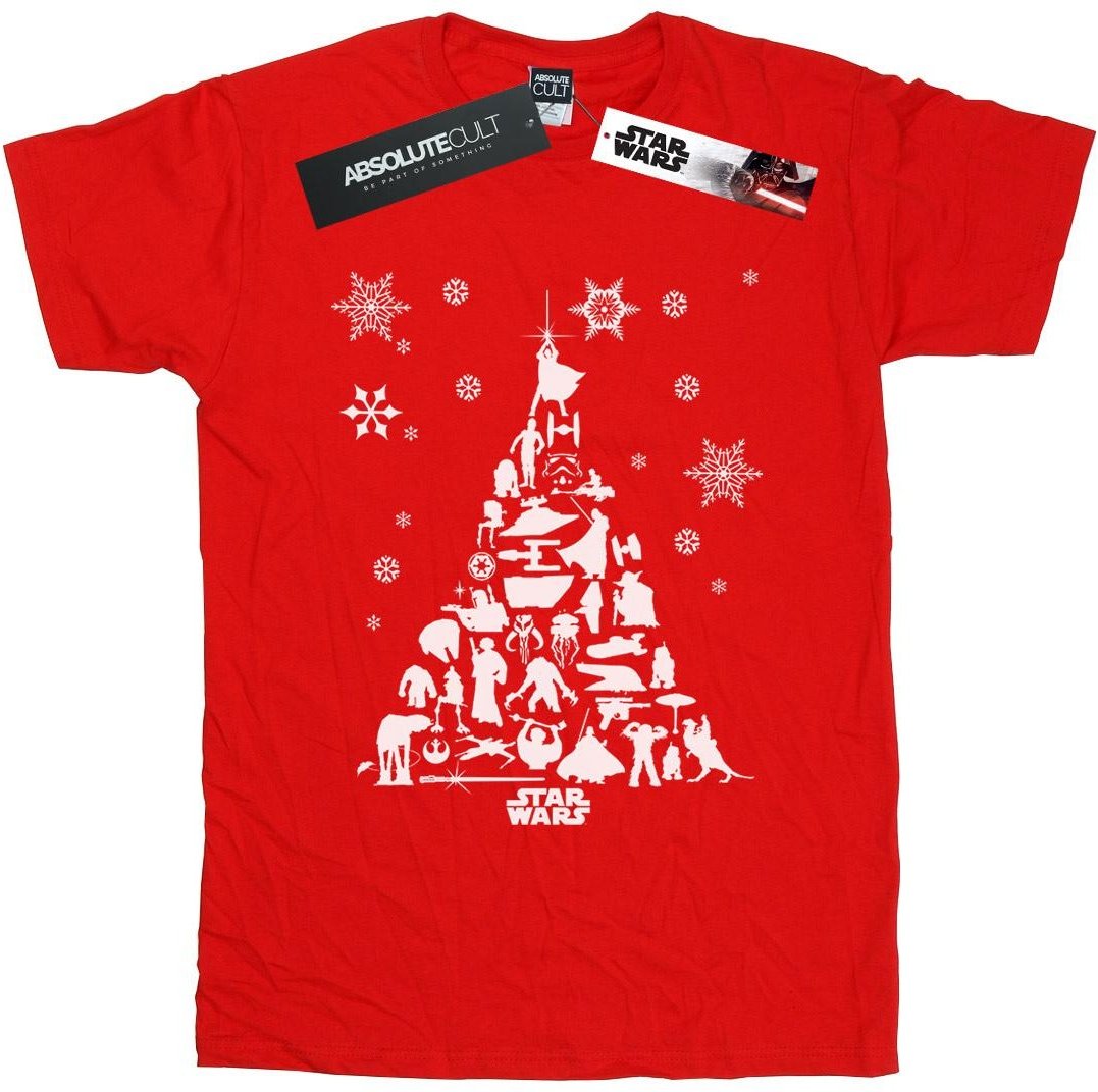 Thumbnail - Star Wars - T-Shirt für Herren (Rot)