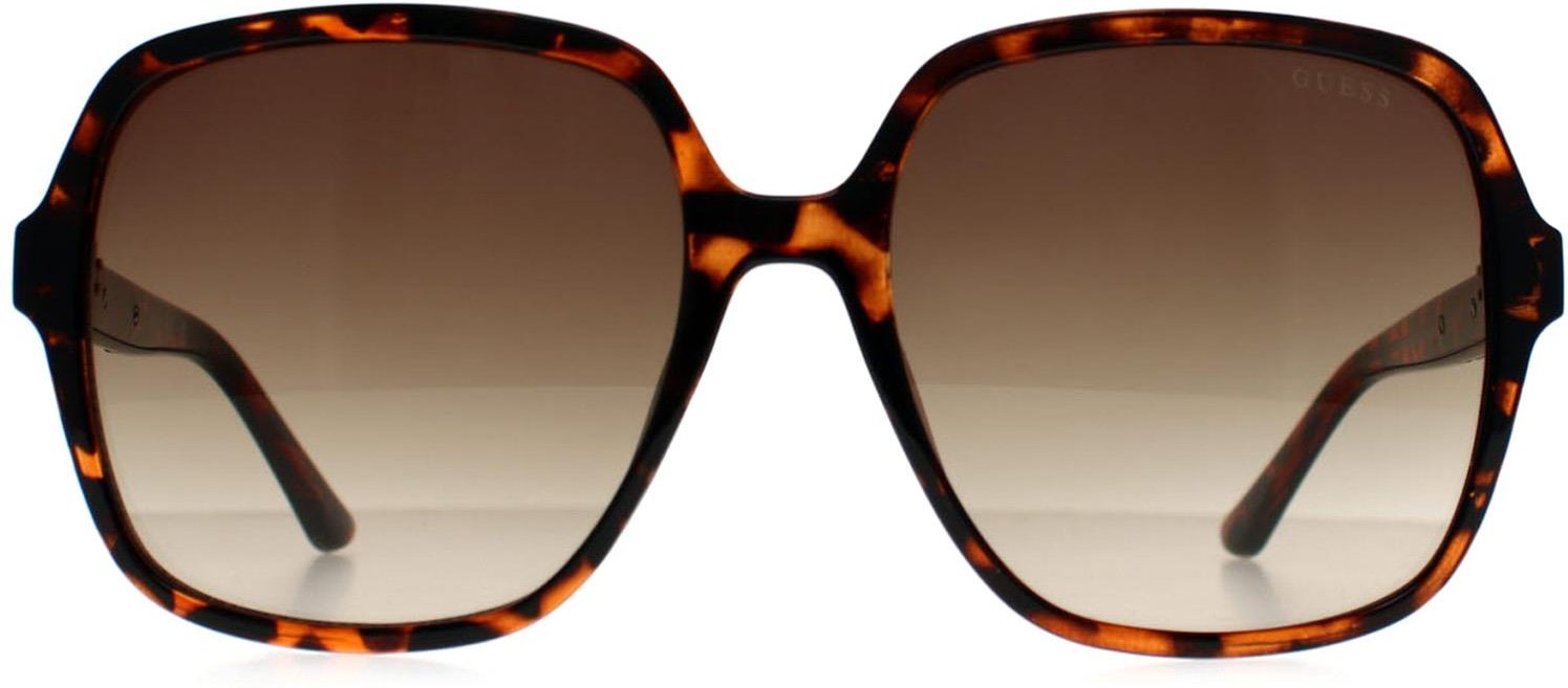 Thumbnail - Guess GF6203 52P dunkle havannabraune Sonnenbrille mit Farbverlauf