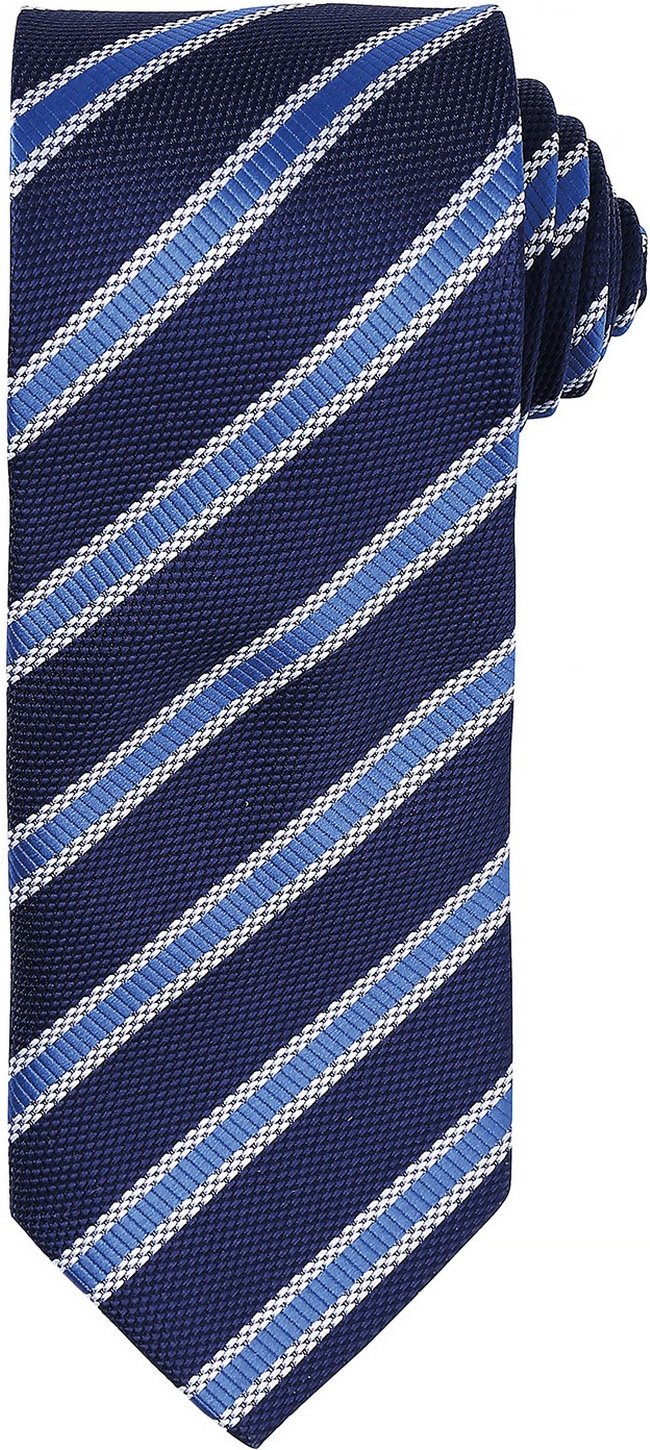 Premier - Krawatte für Herren (Marineblau/Königsblau)