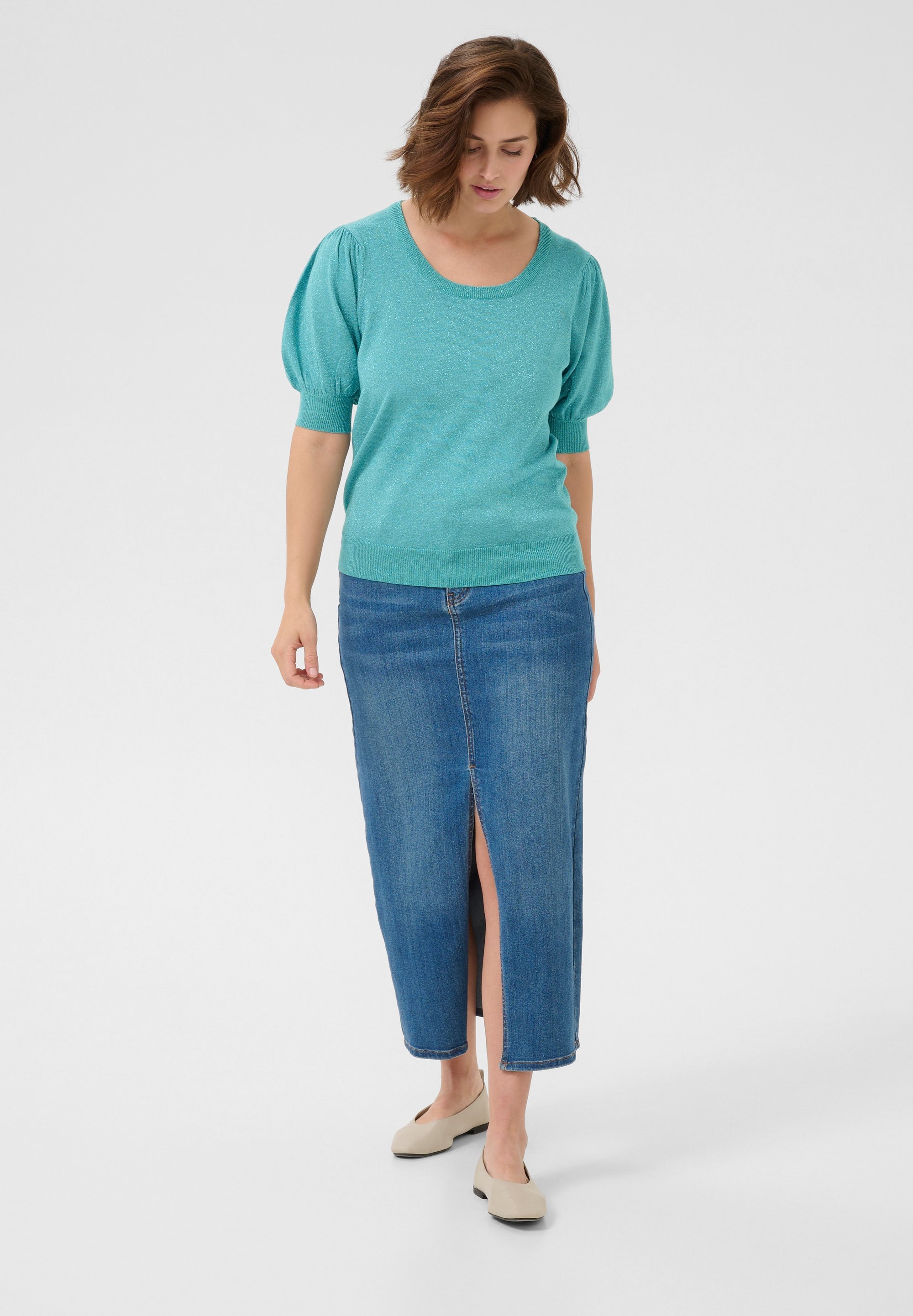 Thumbnail - Strickpullover Regular fit teal