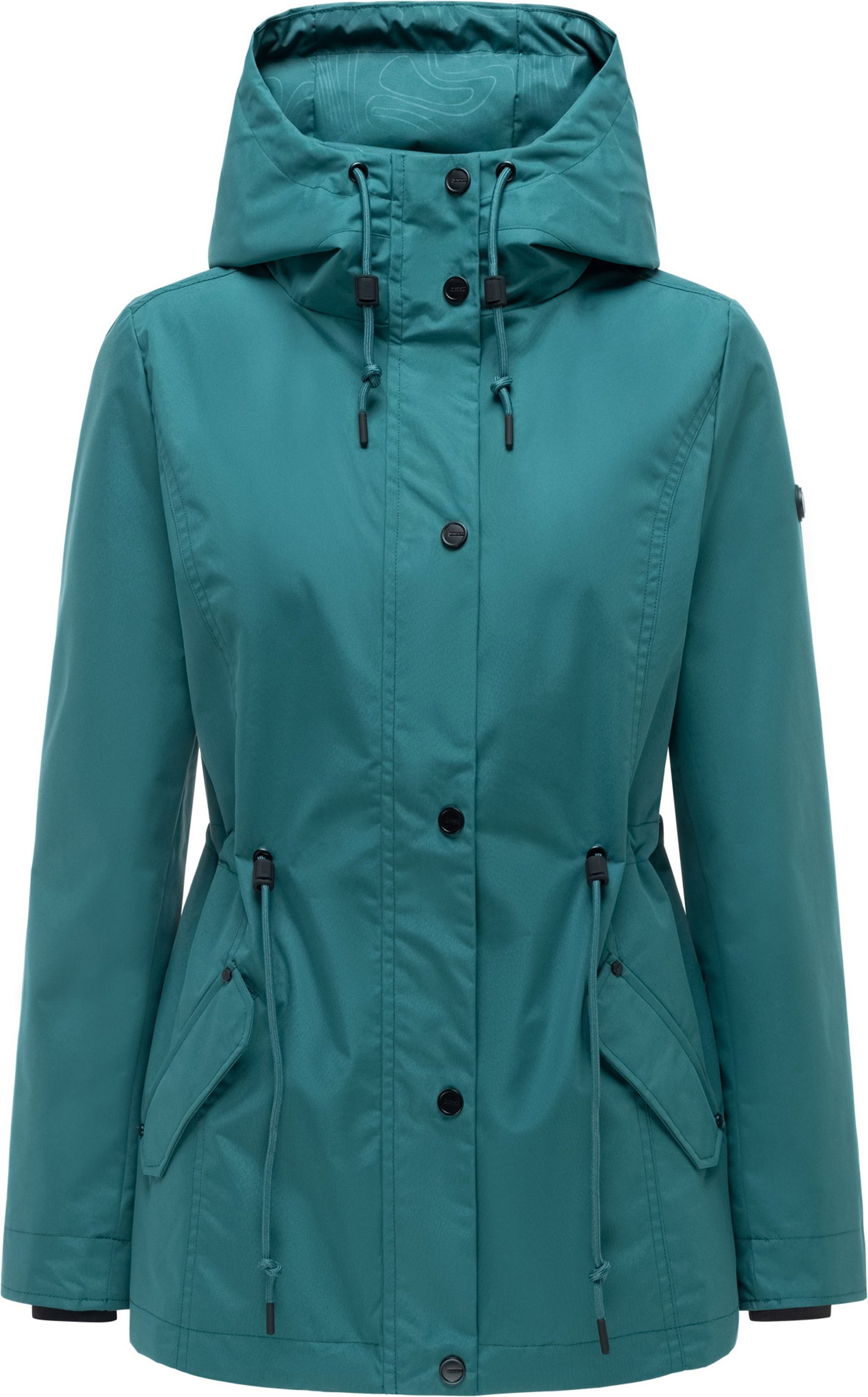 Marikoo Damen Übergangsjacke Bonbonparty mit Kapuze