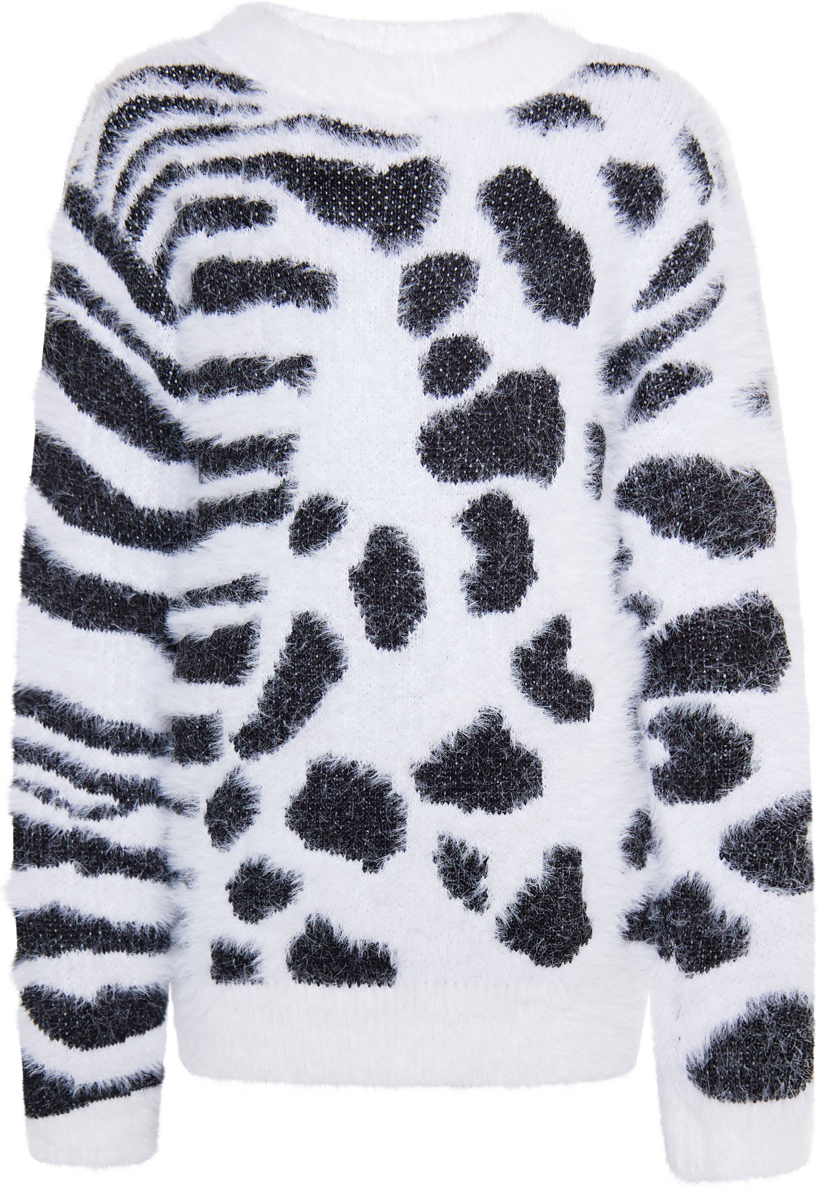 Mymo Strickpullover Mädchen weiss