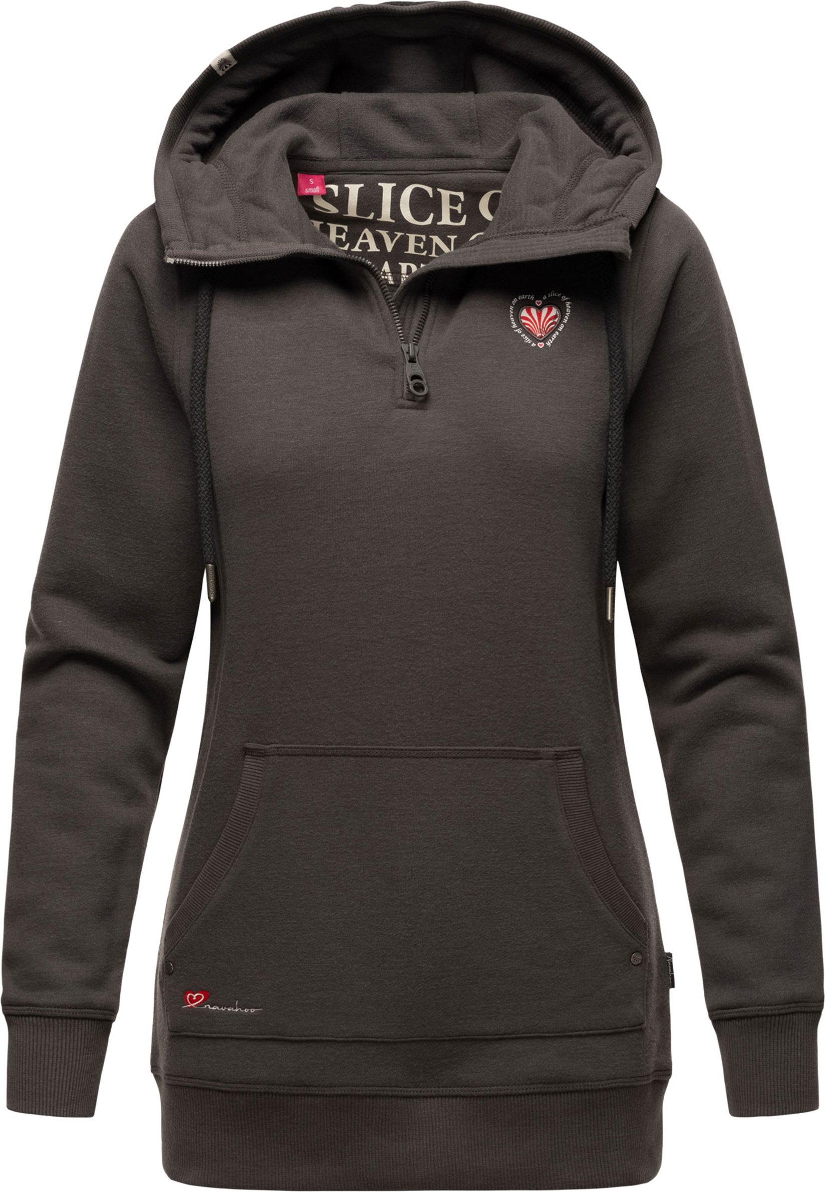 Navahoo Damen Longsleeve Hoodie Zauberelfe – Lang & Kuschelig