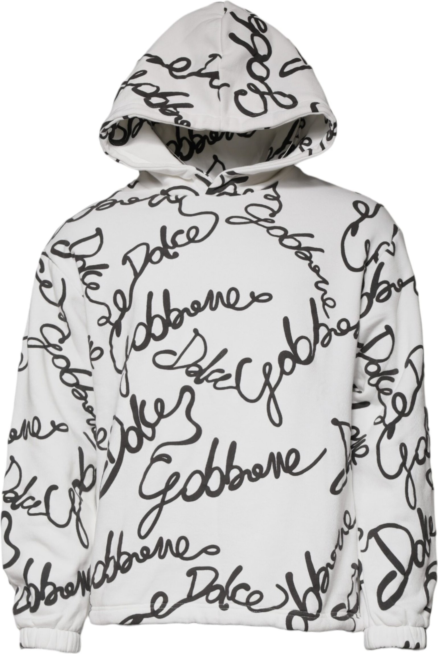 Hoodie mit Signaturdruck