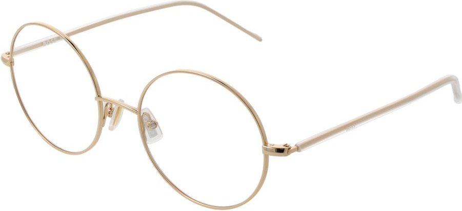 Runde Metallrahmen Gold