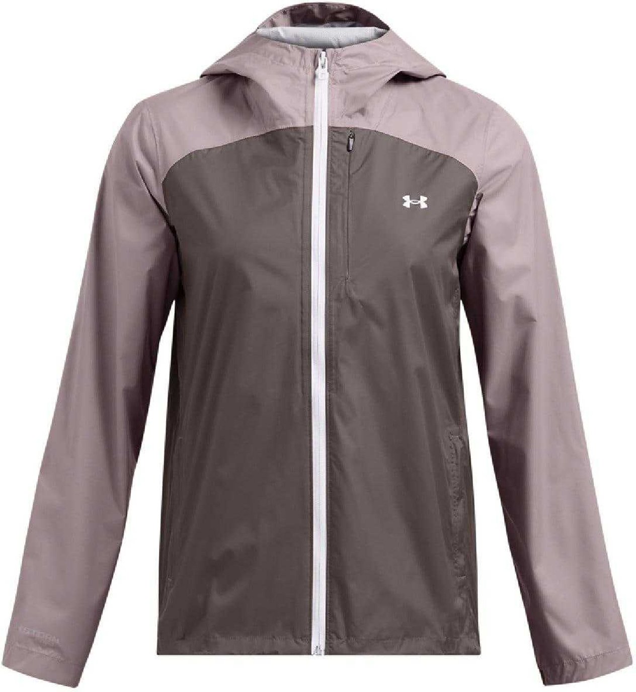 Under Armour - "Cloudstrike" Jacke für Damen, Sturmfest (Braun)