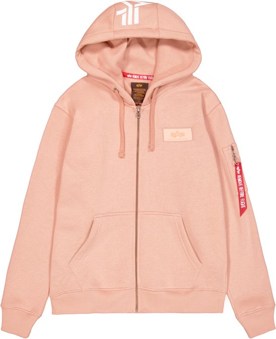 Backprint Zip Hoodie