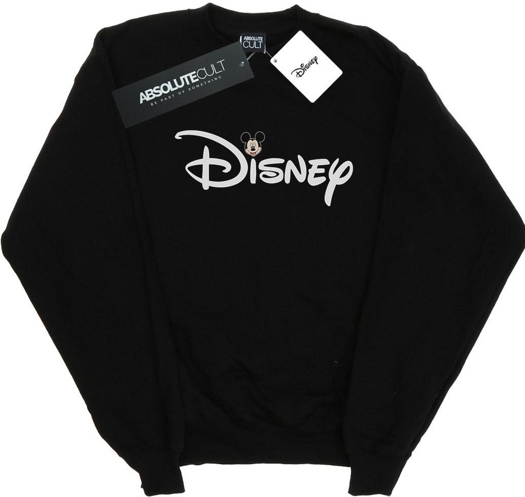 Disney - "Mickey Mouse Logo Head" Sweatshirt für Damen (Schwarz)