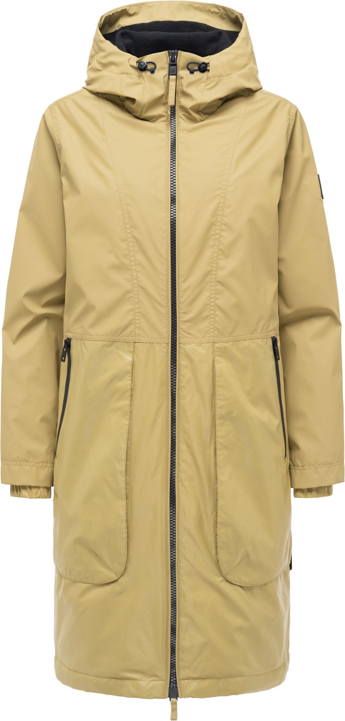 Navahoo Damen Parka Übergangsjacke Edelumhang mit Kapuze