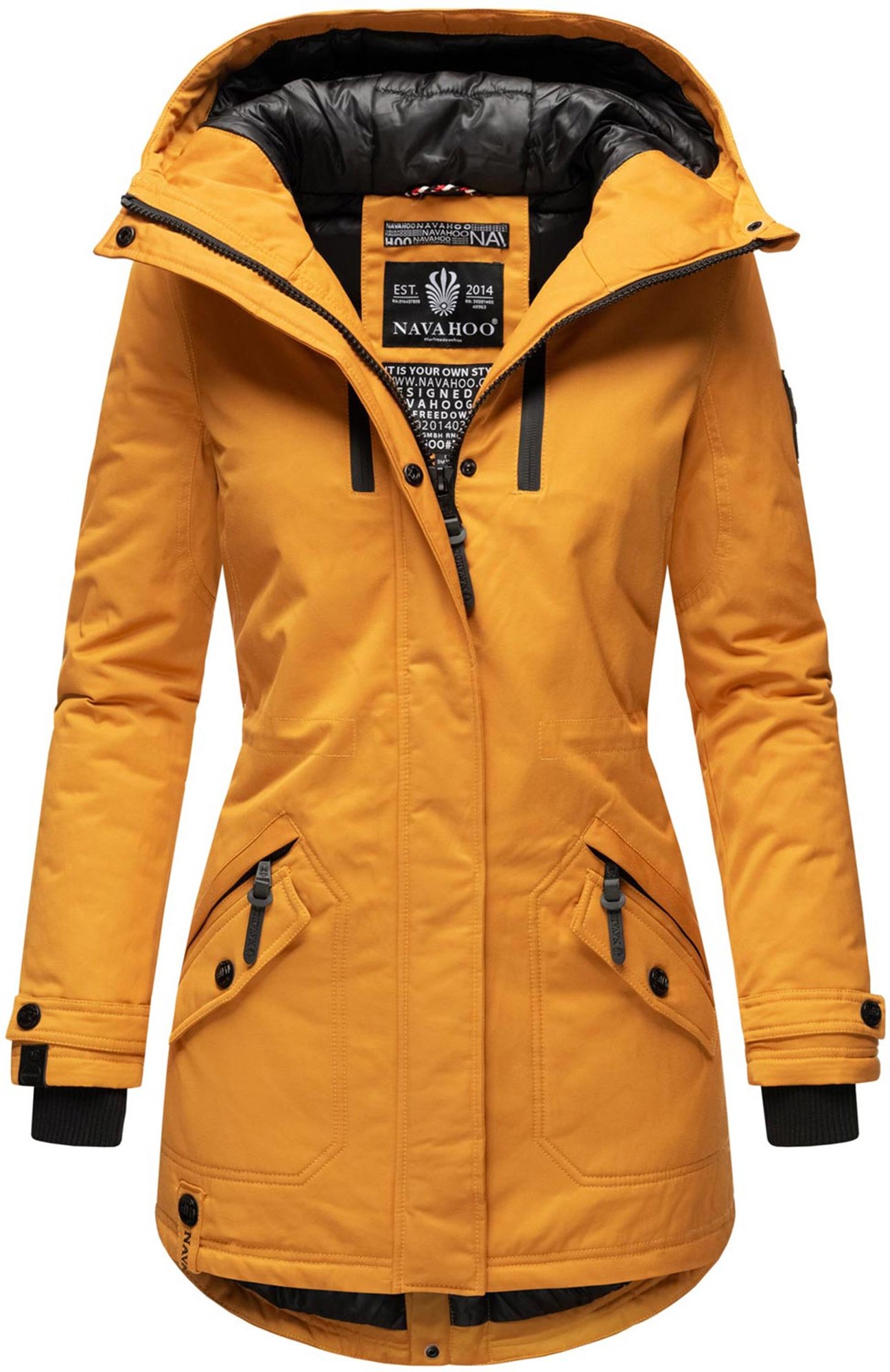 Navahoo Damen Winterjacke Avrille – Warm, Stylisch & Mit Perfekter Länge