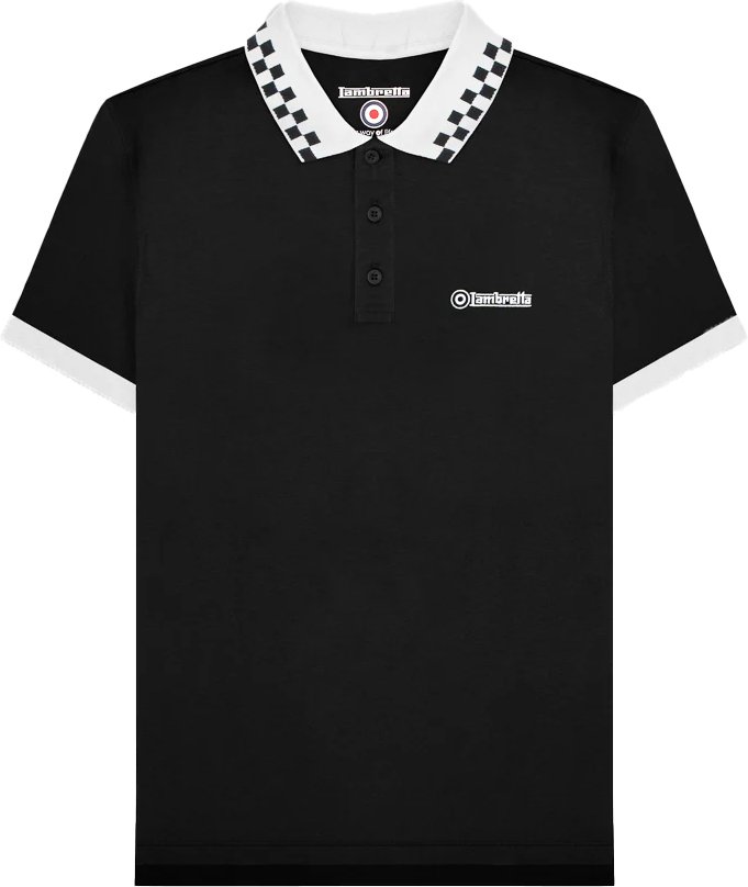 Lambretta - Poloshirt für Herren (Schwarz)