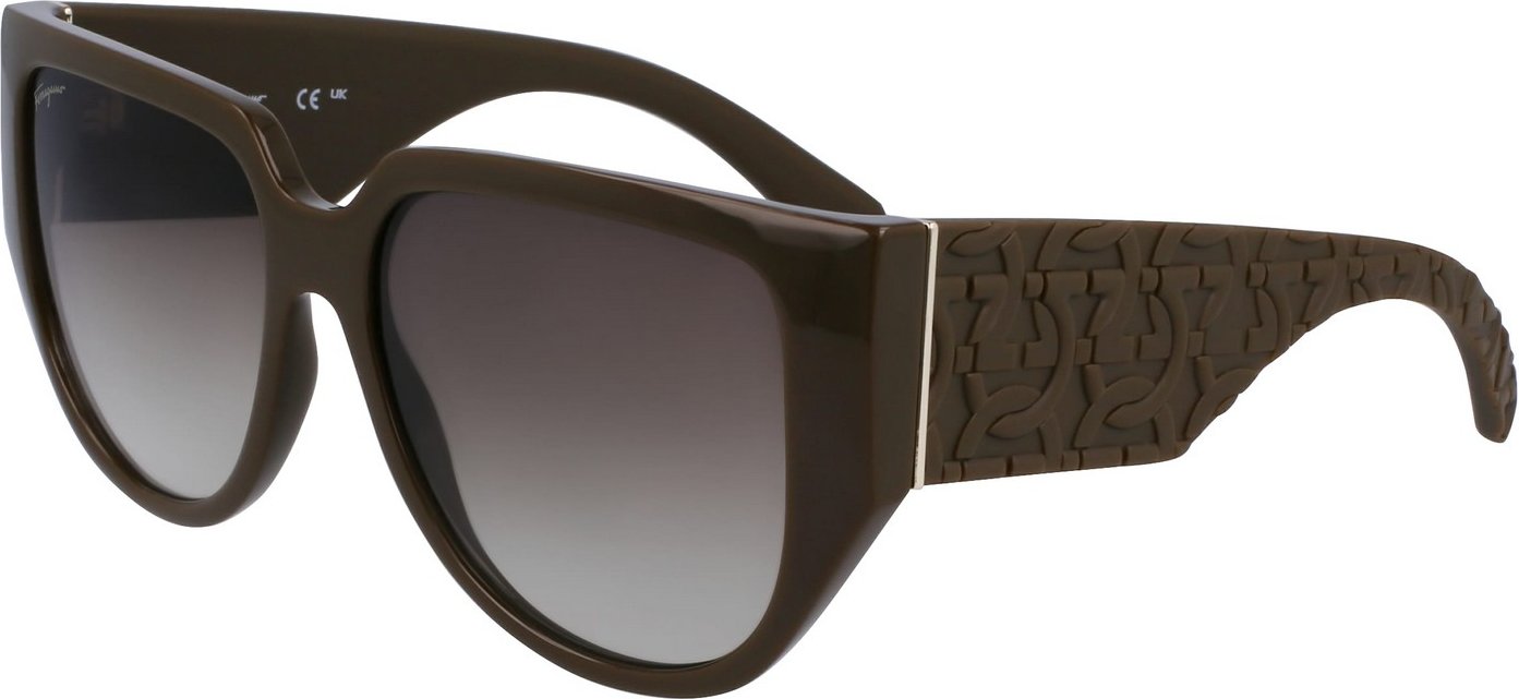 Ferragamo Damen-Sonnenbrillen 57/16/140 mm Bio Spritzguss