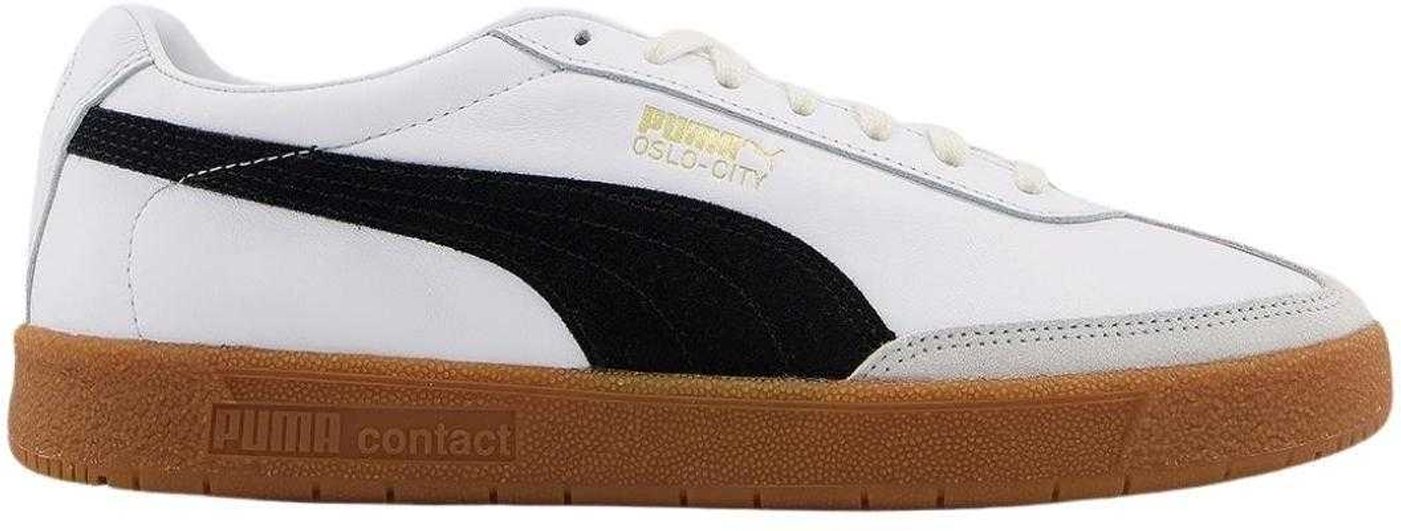 Puma - Sneaker für Herren/Damen Unisex, Leder (Weiß/Schwarz)