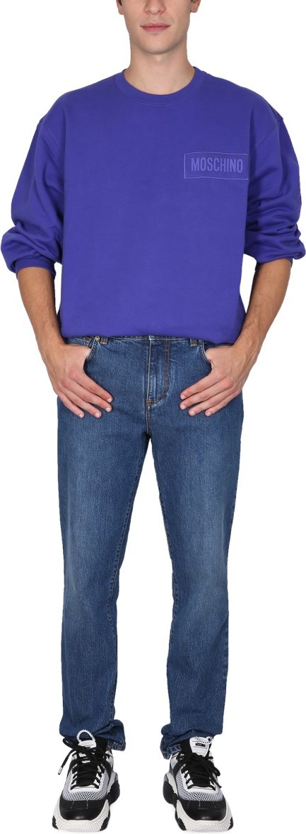 Sweatshirt mit Logo-Patch