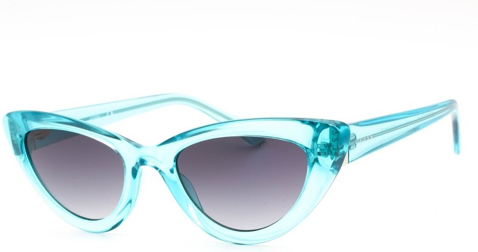 Gu7811 Katzenaugen-Sonnenbrille Hellblau