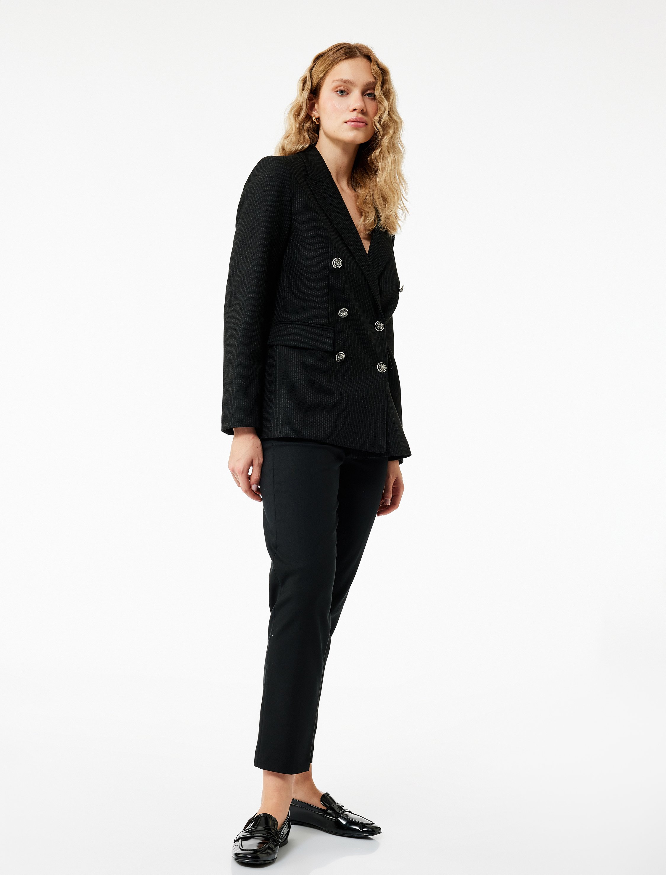 Koton HOSEN Hohe Taille Cigarette-Hosen