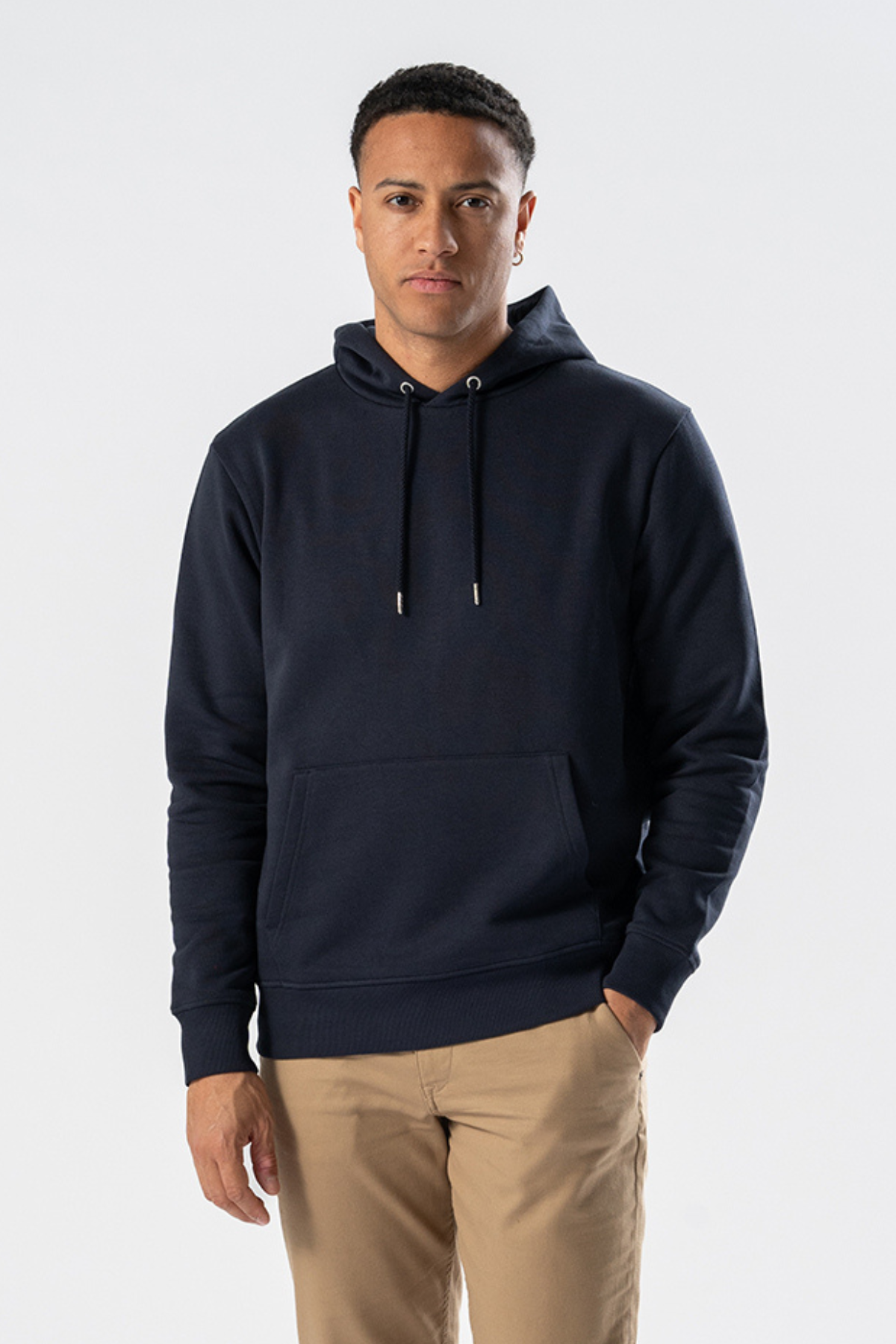 Thumbnail - Sweatshirt-Kapuzenpullover – Marineblau