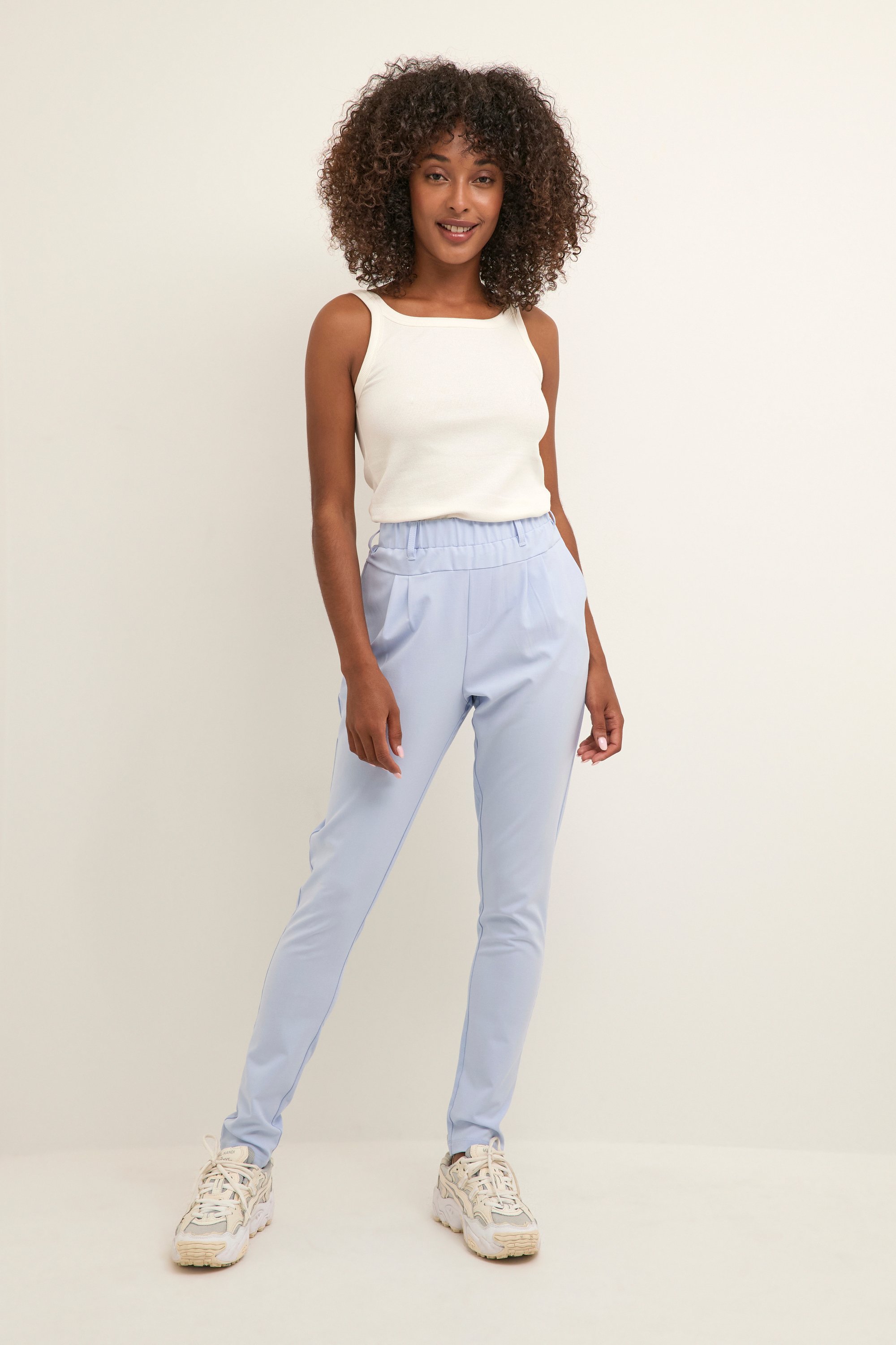 Jerseytop Tight fit Chalk white