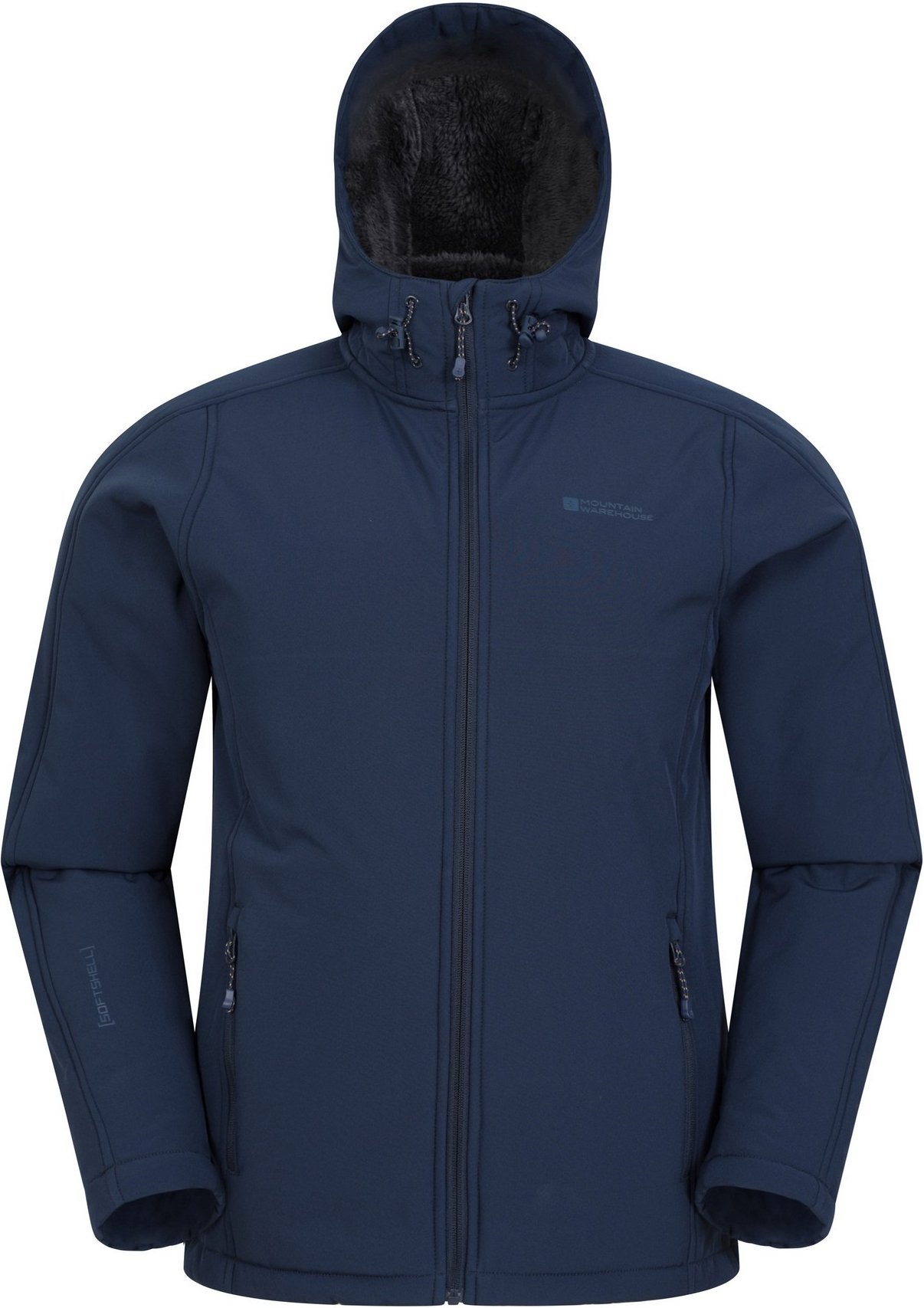 Thumbnail - Mountain Warehouse - "Arctic II" Softshelljacke für Herren (Marineblau)