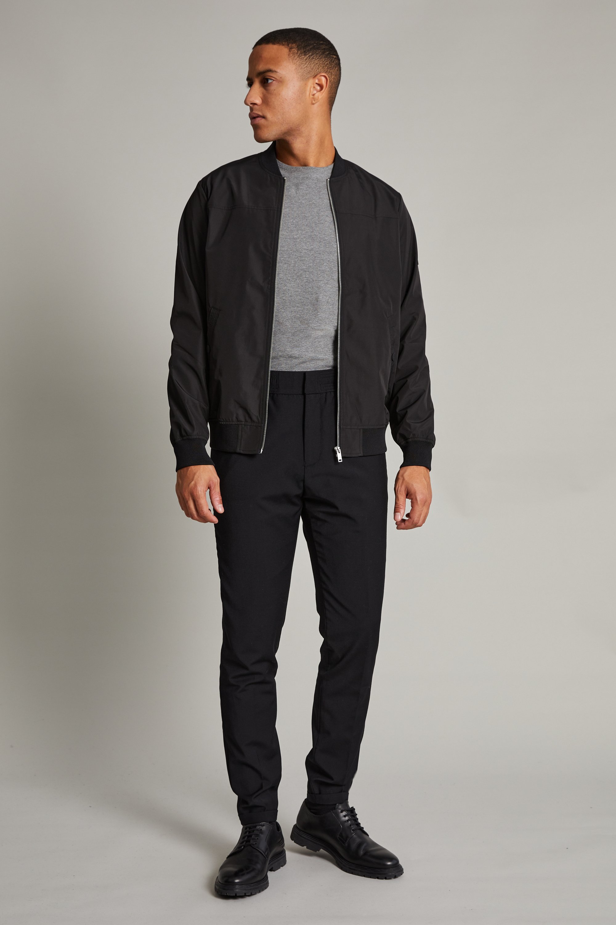 Jacke Gerade Passform black