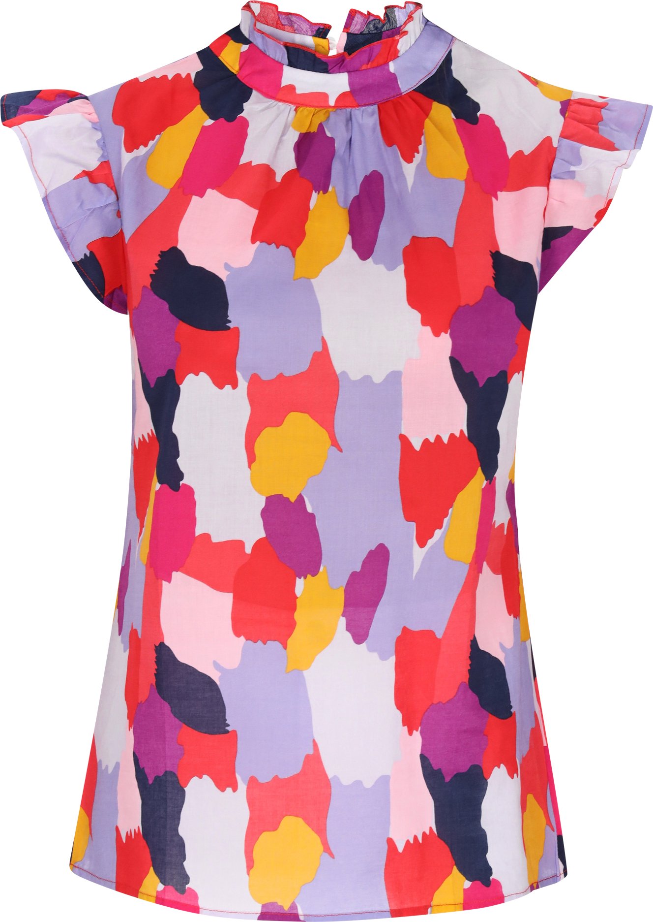 Thumbnail - Faina Bluse Frauen mehrfarbig lila