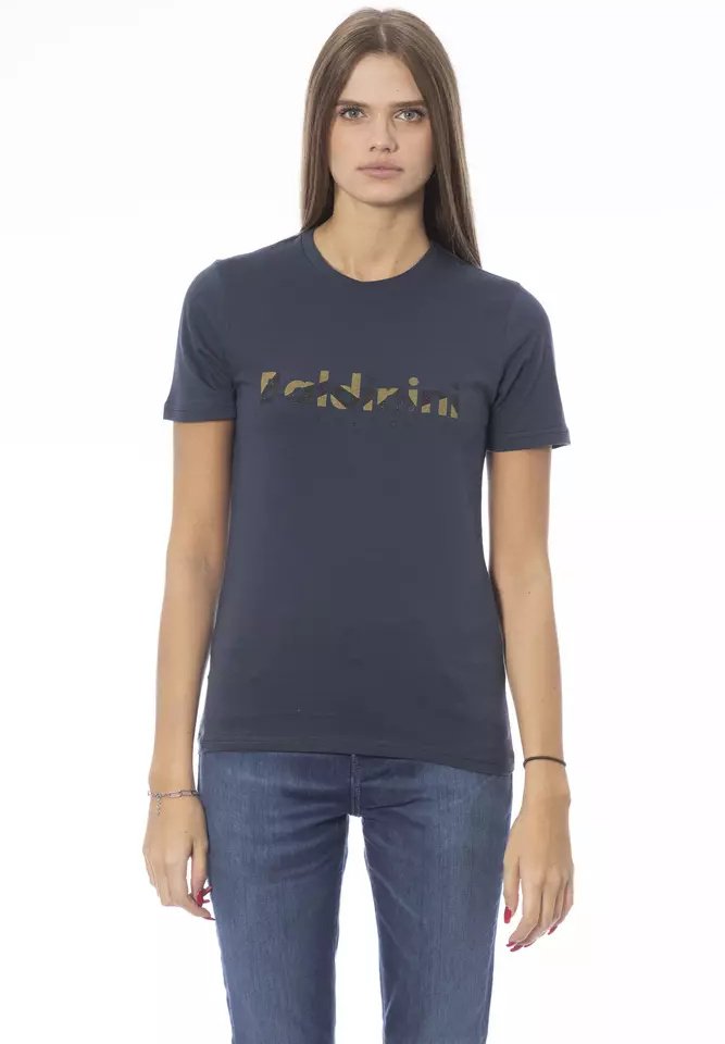 Kurzarm T-Shirt mit Rundhalsausschnitt