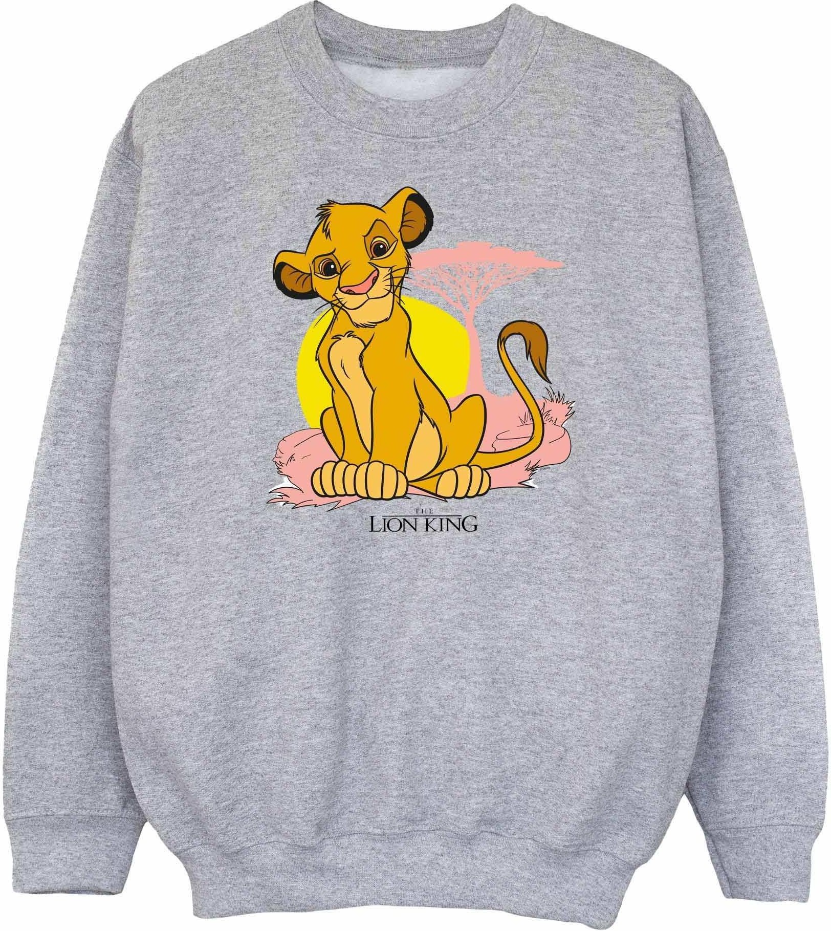 Disney - "The Lion King" Sweatshirt für Mädchen (Grau)