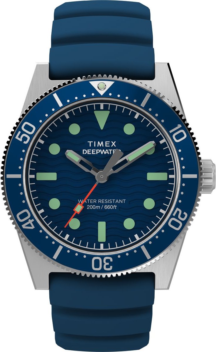 Timex Deep Water Reef Herren Uhr Blau TW2W74600