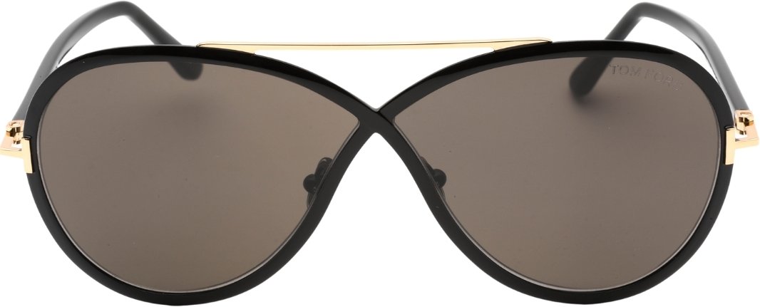 Tom Ford Rickie FT1007 01A Schwarze Sonnenbrille