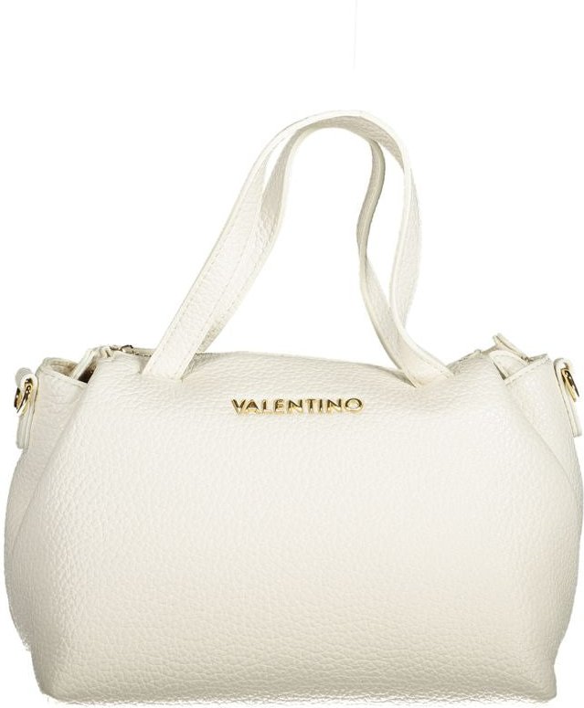 Mario Valentino Bianco Polyurethan Damenhandtasche