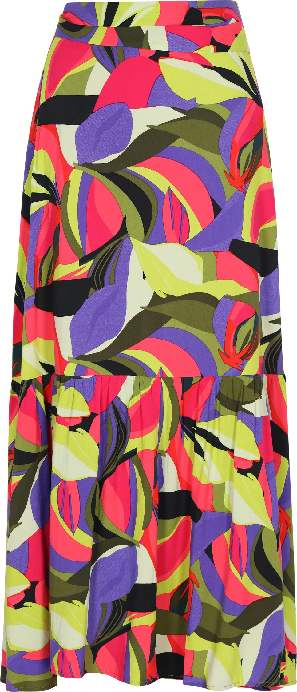 IZIA Rock Frauen violett mehrfarbig