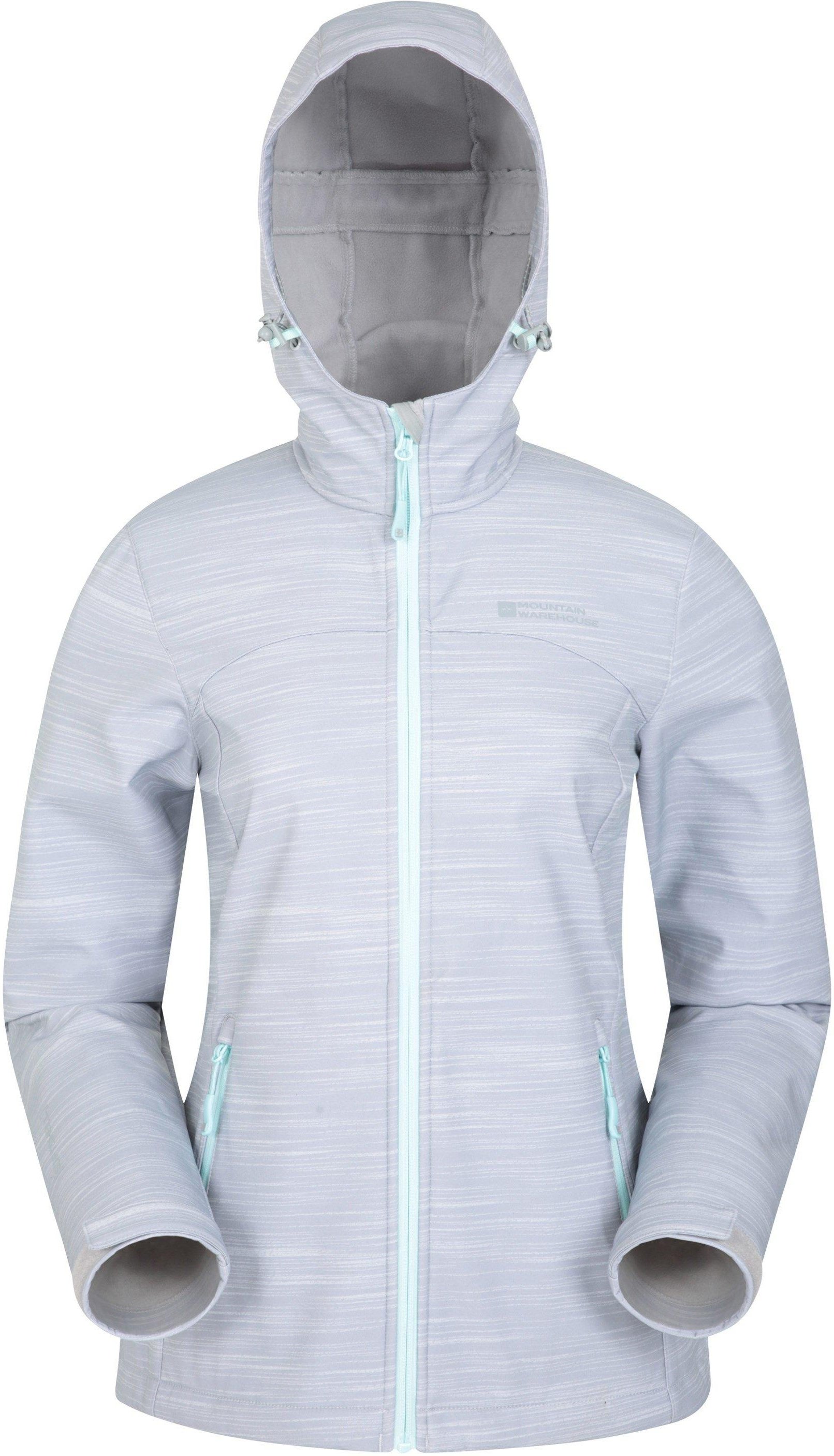 Mountain Warehouse - "Exodus" Softshelljacke Wasserbeständig für Damen (Grau)