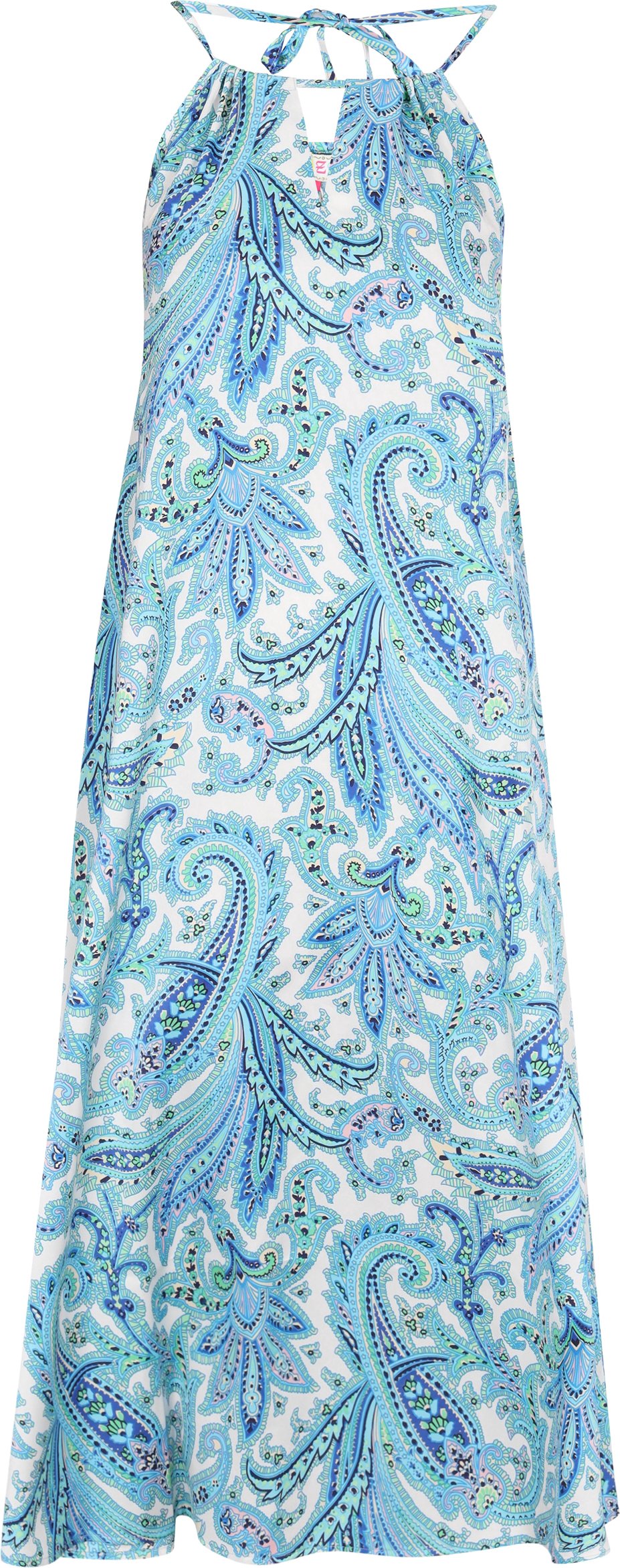 IZIA Kleid Frauen blau mehrfarbig