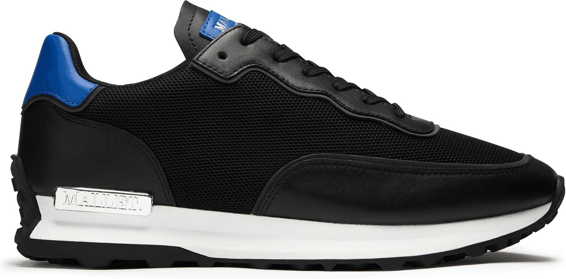 Mallet - "Caledonian" Sneaker für Herren, Wildleder (Schwarz/Blau)