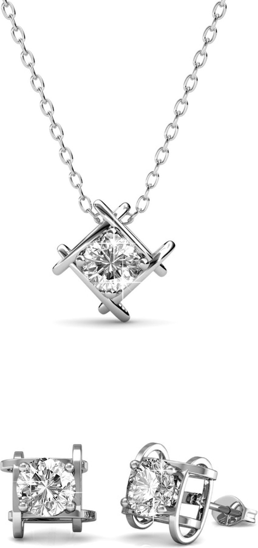 Roxy Sets - Silber und Kristall