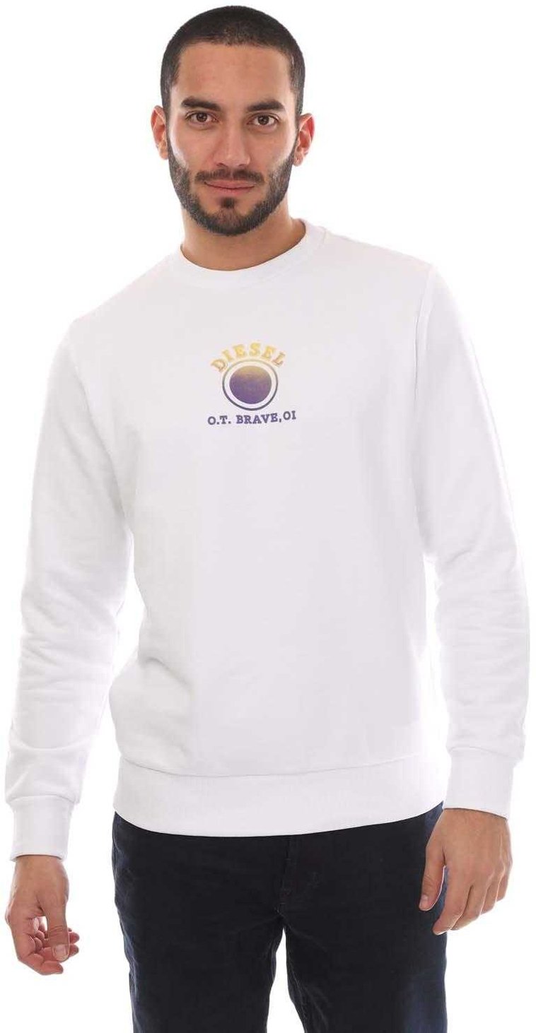 Thumbnail - Diesel - "S-Gir 5-5" Sweatshirt für Herren (Weiß)