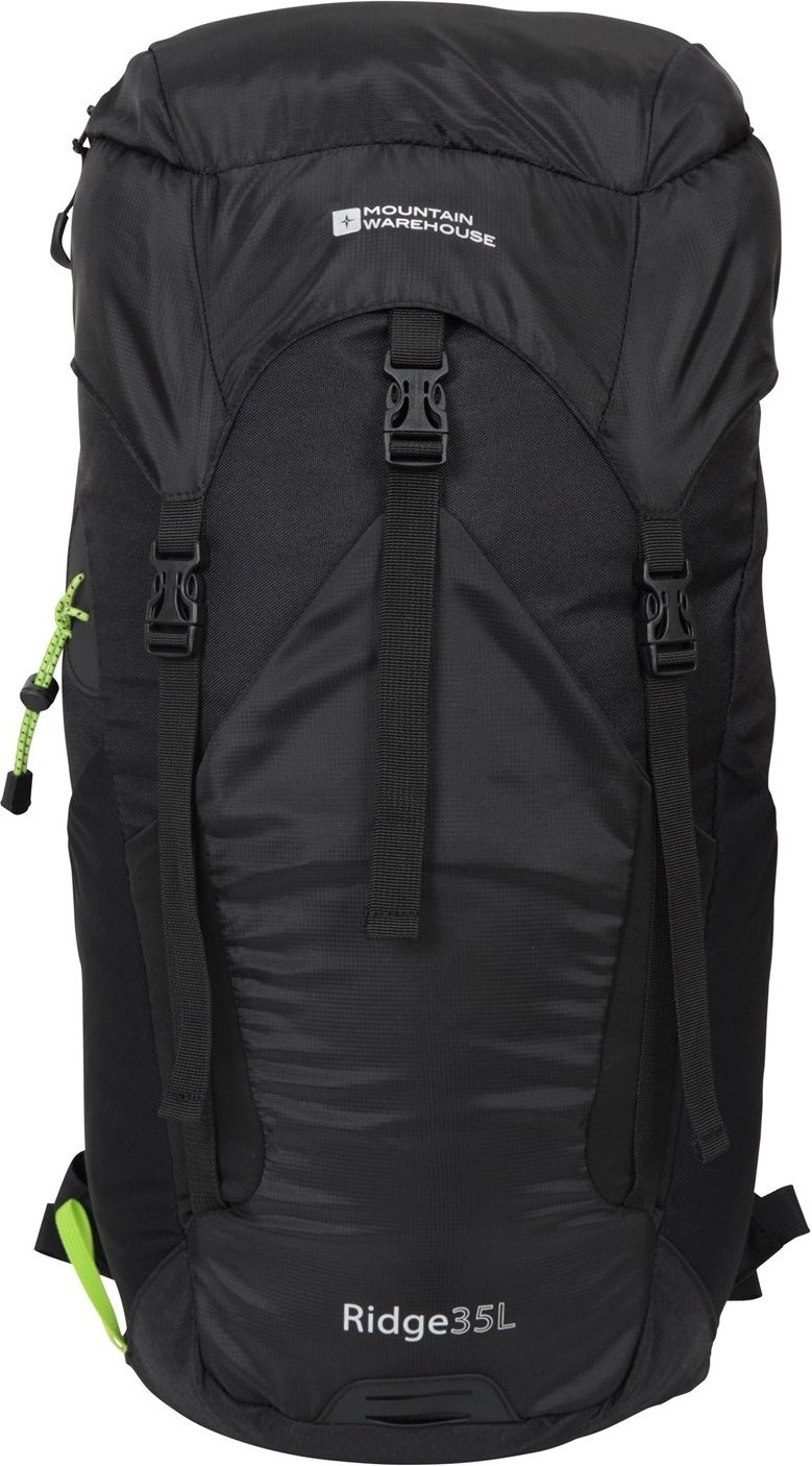 Mountain Warehouse Ridge 35L Rucksack (Schwarz)