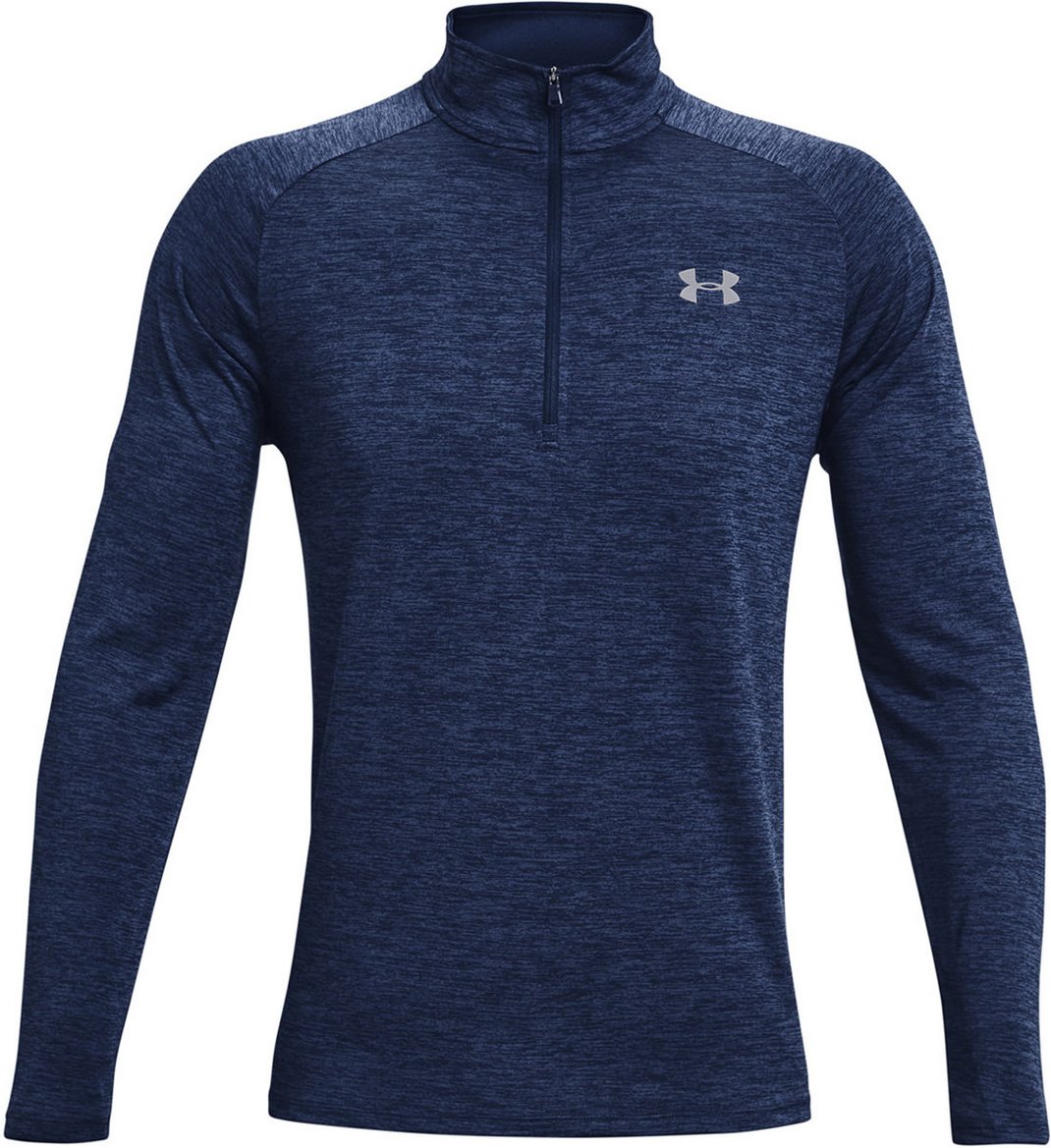 Under Armour - "2.0" Sportoberteil mit halbem Reißverschluss für Herren (Marineakademie)