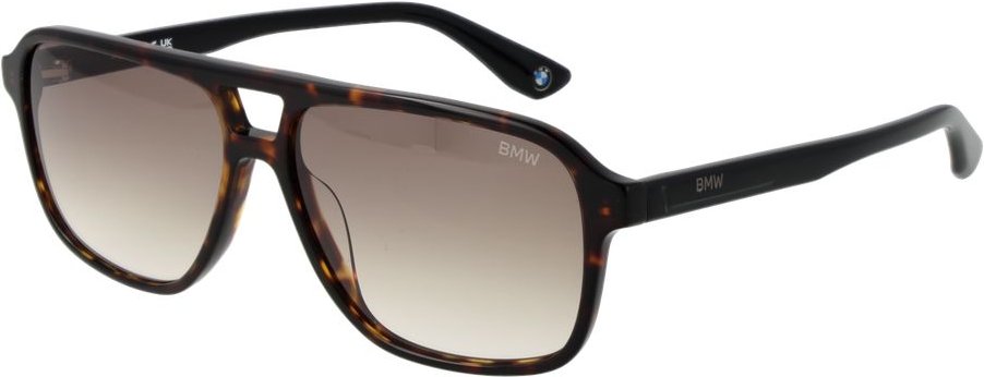 Piloten-Sonnenbrille Schildpatt mit Farbverlaufslinsen