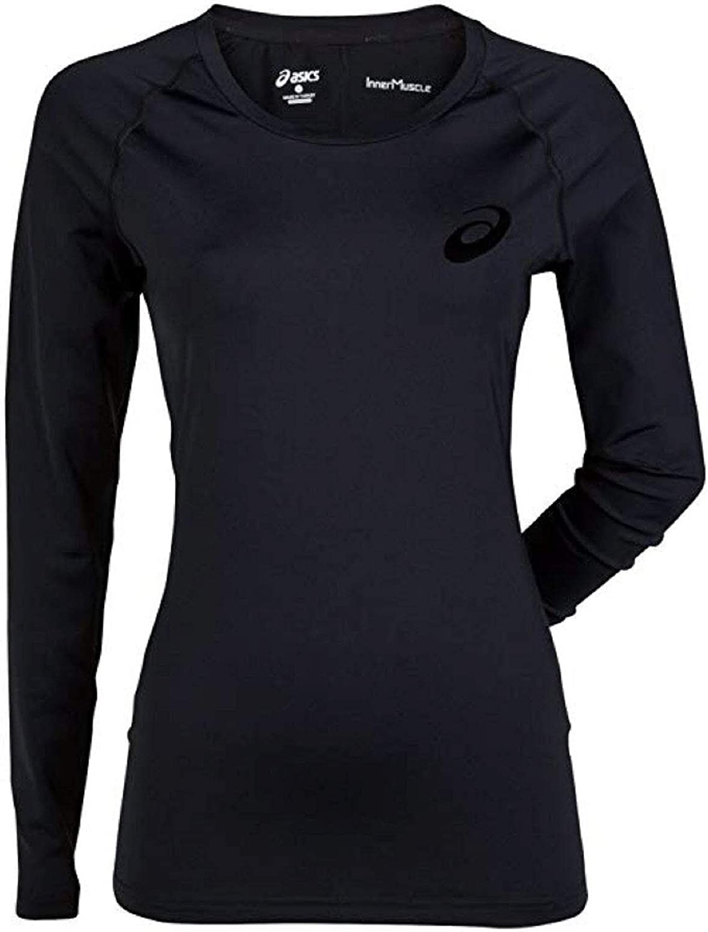 Asics Womens Black Running Top