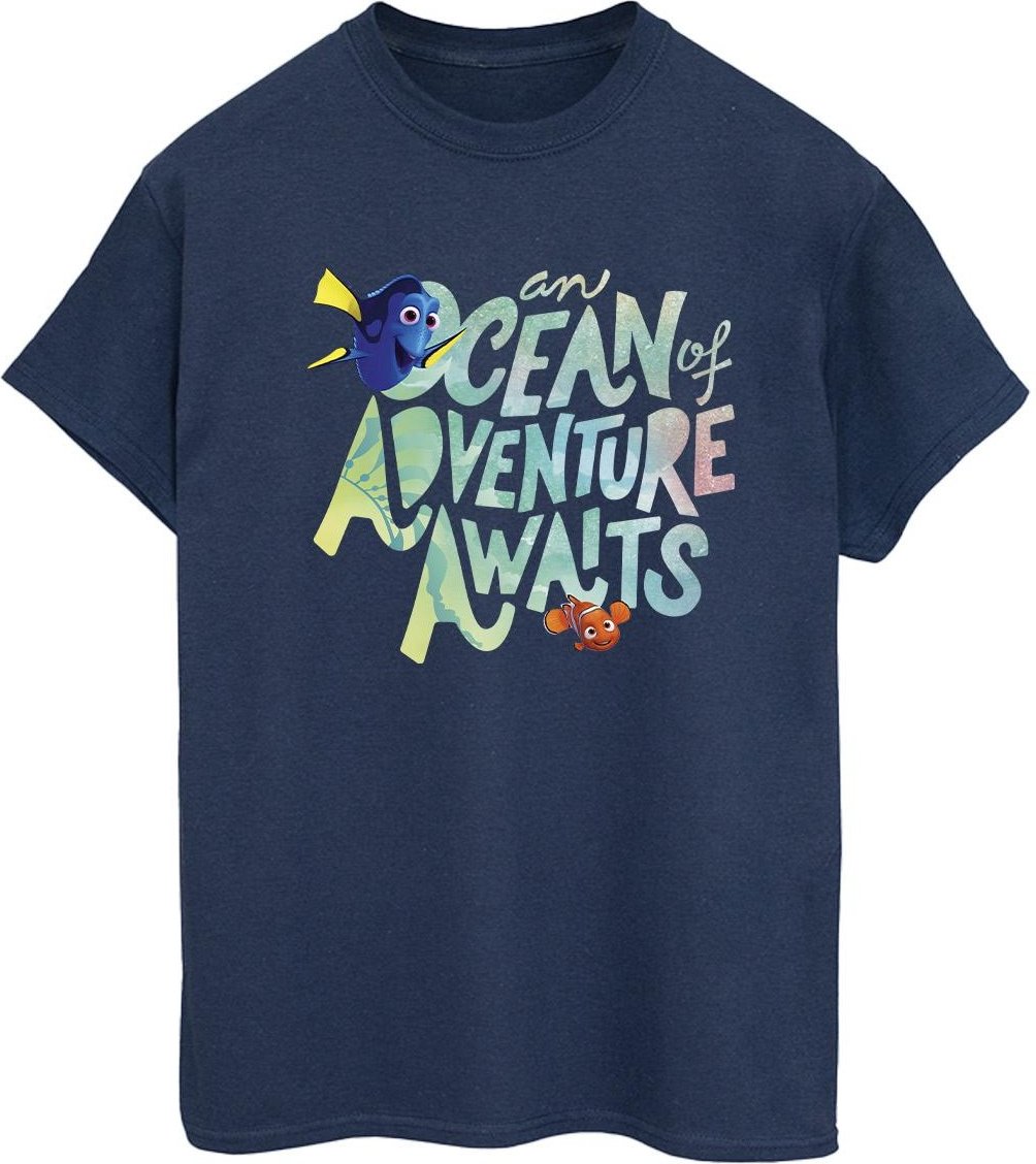 Disney - "Finding Dory Ocean Of Adventure" T-Shirt für Damen (Marineblau)