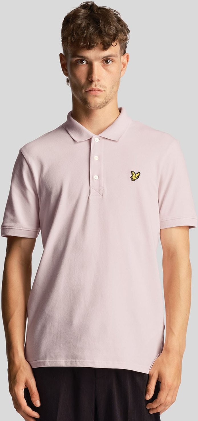 Herren Lyle And Scott Polo-Shirt in Pink