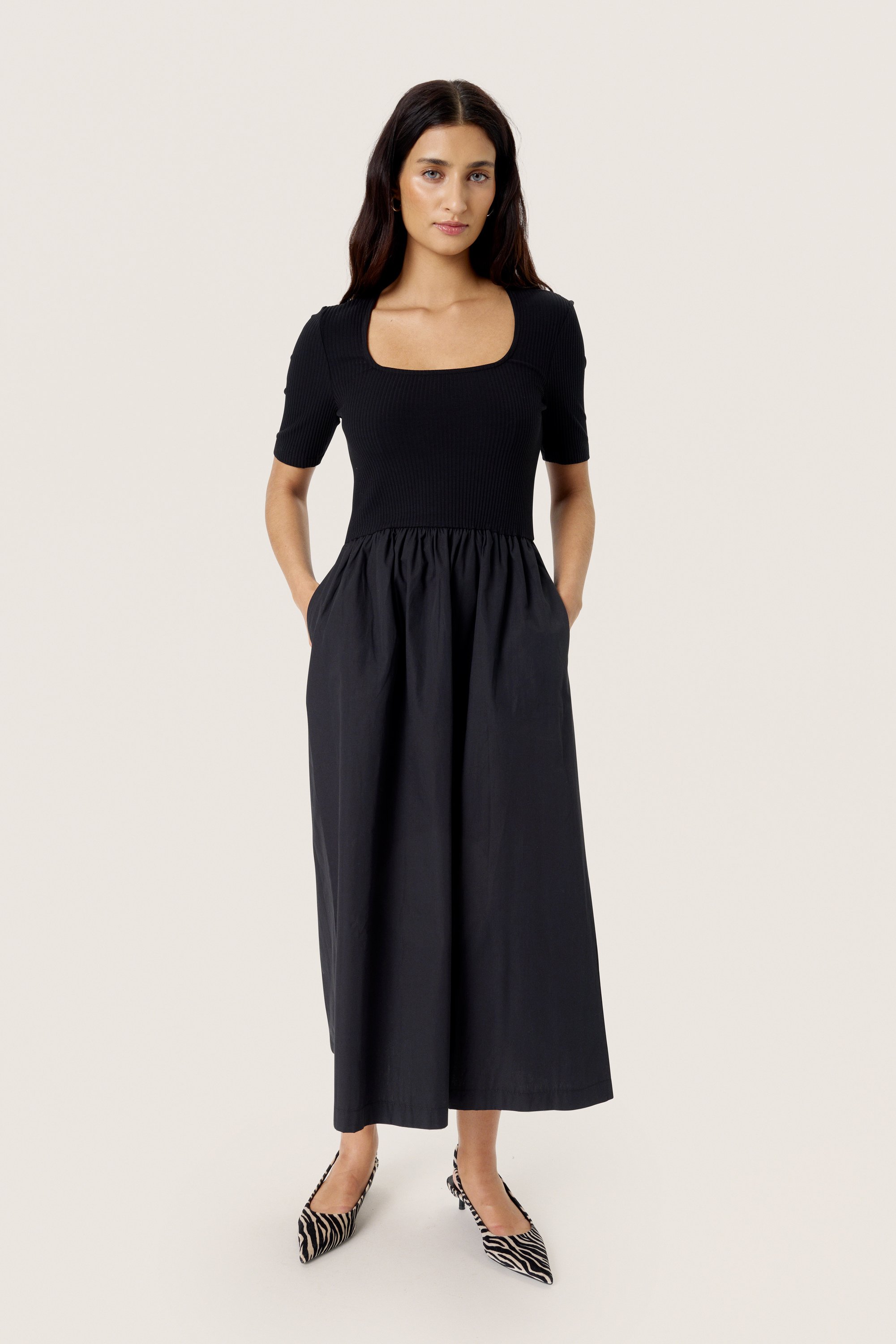 Jerseykleid SLSimone Feminine Form black