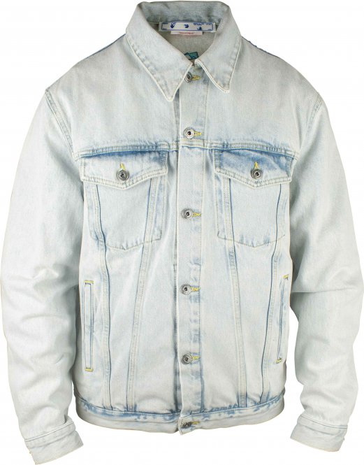 Off-White Jeansjacke Weiß