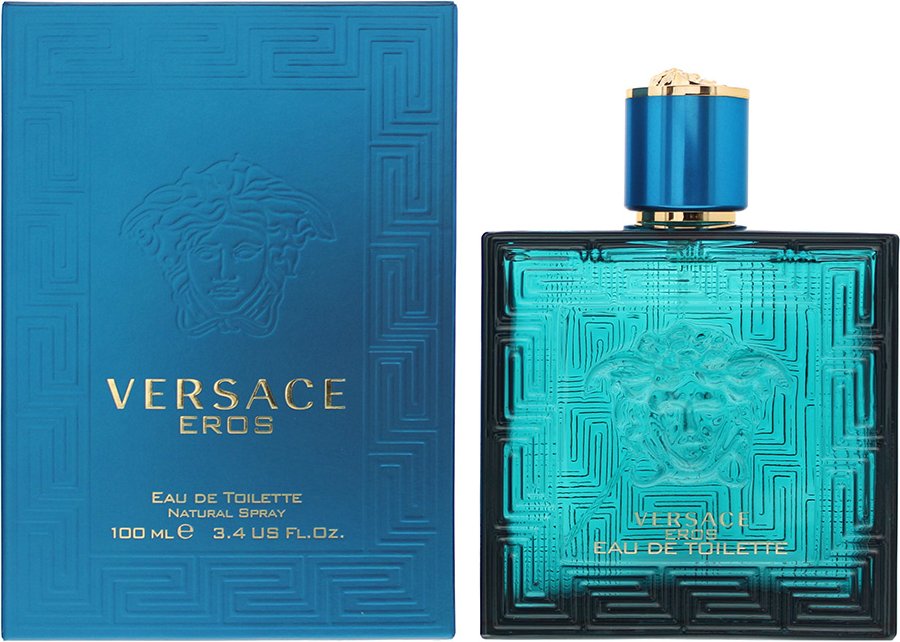 Versace Eros Eau de Toilette 100ml Spray für Ihn
